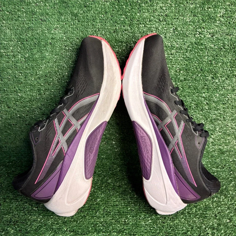 ASICS Gel-Kayano 30 PureGel FF Blast+ Stability Running Shoes Black Womens 10.5